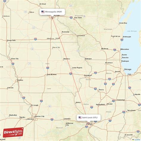 flights from st louis to minneapolis